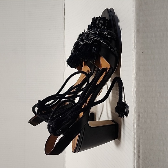 Tory Burch Rope Block Heel Sandals - Picture 5 of 13